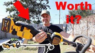 60V MAX Brushless Cordless Battery Powered String Trimmer Review worth it?