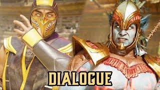 SHIRAI RYU MEETS OSH-TEKK DIALOGUE - MORTAL KOMBAT 11 ULTIMATE VERSION