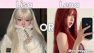 Lisa OR Lena#302  girls 
