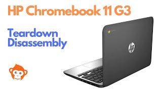 HP Chromebook 11 Full Disassembly  Teardown