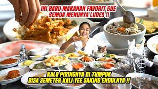 NGE-BM MAKANAN PADANG  BORONG HABIS SEMUA YANG ADA DI MEJA  AMPE USUS BERGETARR