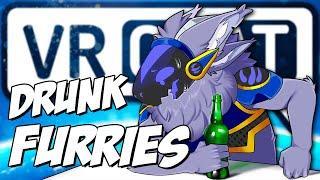 Drunk Furries in VRChat