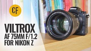 Viltrox AF 75mm f1.2 Nikon Z-mount version lens review