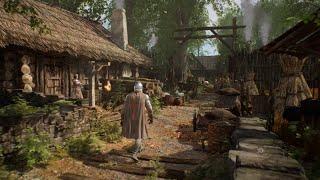 The Witcher Village Environment Unreal Engine 5