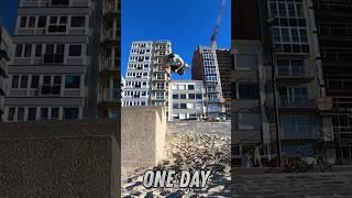One day or day 1 - Running Gainer. #oneday #onedayordayone #dayone  #parkour #freerunning #gainer