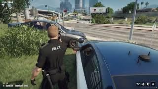 Barry Hill 21  Flagged Vehicle Pursuit  Shootout At Canals  NewDayRP  WhatMuppet  GTA 5 RP