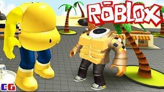 I was ATTACKED by a JOCK to GET Simulator FAT man Adventure cartoon hero Roblox EATING SIMULATOR