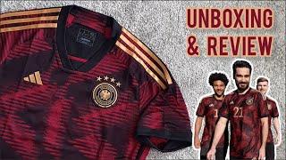 Germany 2022 World Cup away jersey Unboxing & Review