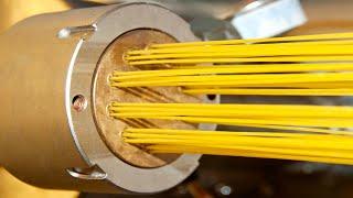 COMO se HACE la PASTA en la FÁBRICA COMO se PRODUCEN 1.400 TONELADAS de ESPAGUETIS al día