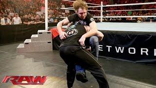 Dean Ambrose welcomes Brock Lesnar’s brutality Raw February 8 2016