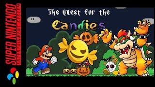 Longplay SNES - Super Mario World - The Quest For The Candies Hack 100% 4K 60FPS