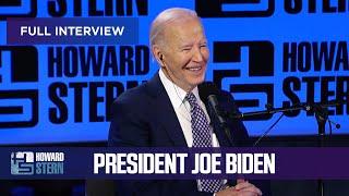 President Joe Biden on the Howard Stern Show FULL INTERVIEW