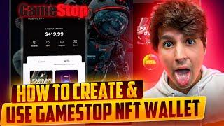 How to create GAMESTOP NFT wallet Tutorial
