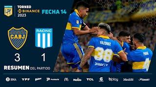 #TorneoBinance 2023  Fecha 14  resumen de Boca - Racing