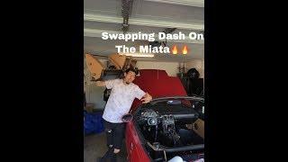 Swapping 1.6 Dashboard on NA Miata