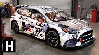 0-60mph in Under 2 Seconds? Under the Hood of the 600hp AWD Ford Focus RS RX Rallycross Car