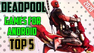 OFFLINE DEADPOOL TOP 5 GAMES For Android  DEADPOOL GAMES  For Android