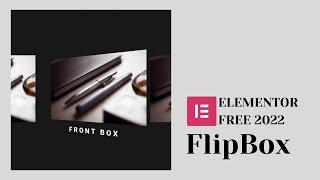  Elementor FREE 2022  - FlipBox  How To Create FlipBox In WordPress Elementor without any addon