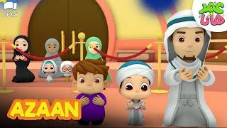 Azaan  #OmarandHana Urdu  Islamic Cartoon for Kids  Urdu