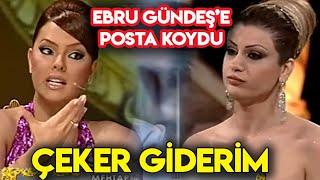 Popstar Mehtap  Ebru Gündeşe Öyle Bir Atarlandı ki Jüri Üyeleri Şaşkına Uğradı