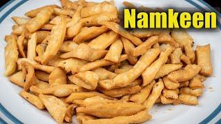 Namkeen Recipe  How to Make Nimki  Tea time Snack Recipe  Namak Pare