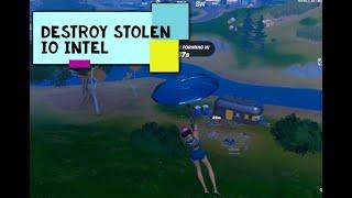 Destroy Stolen IO Intel Location in Fortnite