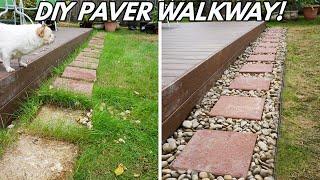 DIY How To Install A Paver Walkway For Beginners
