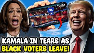 Kamala Harris SCREAMS OUT As Voters WALK OUT On Her During Her SPEECH After She COPIED Trump POLICY