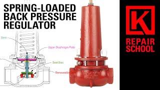 Kimray Spring Loaded Back Pressure Regulator Repair  Standard and Non-lube