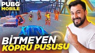 BİTMEYEN KÖPRÜ PUSUSU YAPMIŞLAR   Pubg Mobile