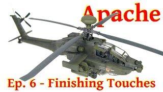 Model Apache Longbow AH-64D - 148 Italeri - Finishing Touches