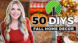 50 Fall Dollar Tree DIYs...transform your space for less