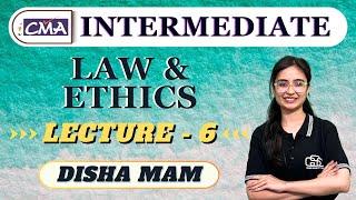 CMA INTER LAW LECTURE 6  COMPANY LAW  CMA INTER CLASSES   DISHA MAM  GYAN SAGAR CLASSES