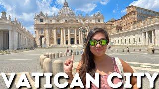 Visiting the Vatican Museum and St. Peters Basilica in 2021 - No lines no waiting