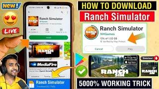 RANCH SIMULATOR ANDROID 2024  HOW TO DOWNLOAD RANCH SIMULATOR IN ANDROID PLAYSTORE RANCH SIMULATOR