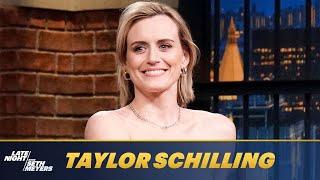 Taylor Schilling Talks About Her French Bulldog Tank and Her First Apartment in New York City