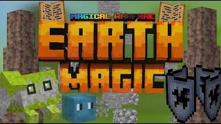 Earth Magic AddonMod  Magical Warfare 1-1-8 for MCPE 1.20.20+