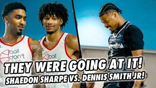 Shaedon Sharpe WENT @ Dennis Smith Jr. in Heated Pro-Am Matchup