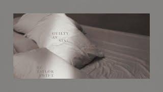 Taylor Swift - Guilty as Sin Official Lyric Video