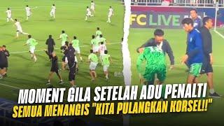 Gak Ada di TV  Full Moment Haru & Tangisan Pemain Korsel Setelah Adu Penalti Edan Timnas vs Korea