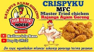 BONGKAR RAHASIA MEMBUAT AYAM CRISPY RENYAH TEPUNG TANPA BUMBU BISA RENYAH TAHAN LAMA