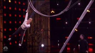 Bello Nock Simon Gives Daredevil a Second Chance and He SMASHES It Americas Got Talent 2017