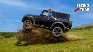 4x4 Flying Thar...Not For Sale...हाँ थार उड़ती है  Extreme Durability Test