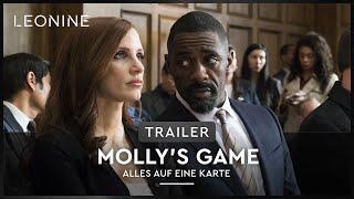 Mollys Game Alles auf eine Karte - Trailer deutsch german FSK 6