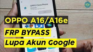 Cara Mengatasi Oppo A16A16e Lupa Akun Google Keamanan TerbaruFrp Bypass Unlock Email Account