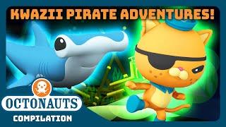 @Octonauts -  ‍️ Swashbuckling Kwazii Pirate Adventures   2 Hours+ Compilation