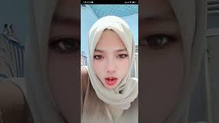 jilbab baby mika live bigo pamer belahan hot.. #jilbab#viral#bigo#live