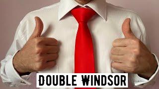 How to tie a tie - Super Easy Double Windsor