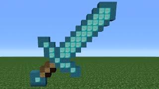 Minecraft Tutorial How To Make A Diamond Sword