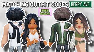 GIRL AND BOY MATCHING OUTFIT CODES FOR BERRY AVENUE AND BLOXBURG 
